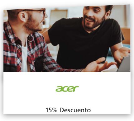 acer descuento para la educacion